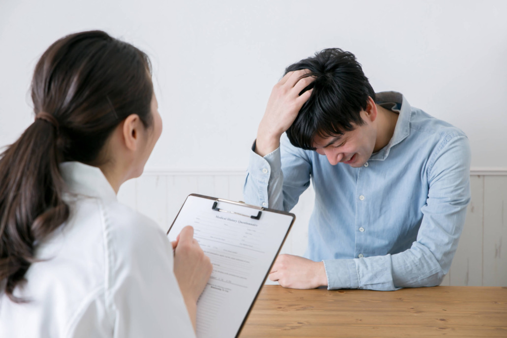 AGAの発症は生活習慣の乱れが直接的な原因とはいえない
